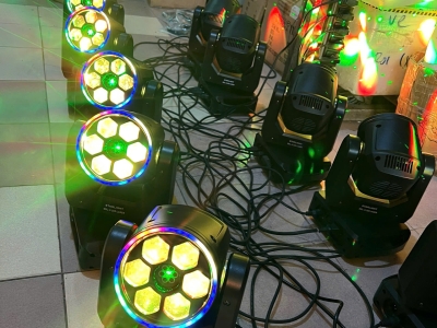  Đèn Moving Head LED Laser 6 Mắt Chính Hãng | Giá Tốt 2026.