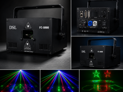 Đèn Laser Sân Khấu DSL FC-5000 Chính Hãng | Vũ Gia Group