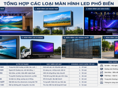 Dịch Vụ Cho Thuê Màn Hình LED Chuyên Nghiệp, Giá Tốt Cho Mọi Sự Kiện